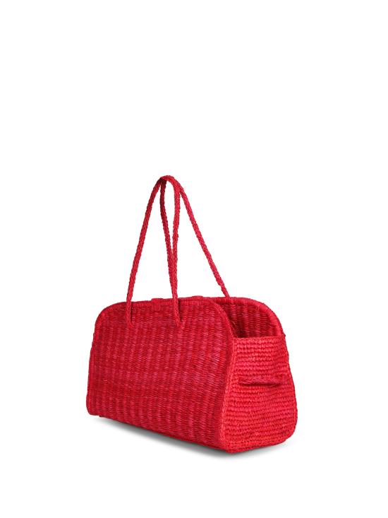 26SS 자크뮈스 투리스모 소프트 볼링백 BAU00417 BW00513 470 Red - JACQUEMUS