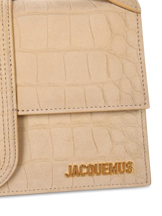 26SS 자크뮈스 라지 밤비노 크로스바디 플랩 백 BAW00007 AC07A17 150 Beige - JACQUEMUS