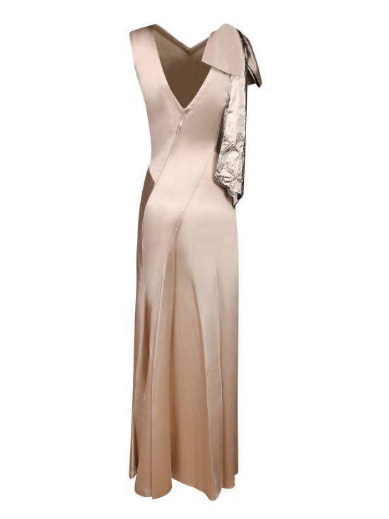 26SS 마르지엘라 바이어스 컷 이브닝 가운 S51DG0004 S49465 806 Beige - MAISON MARGIELA