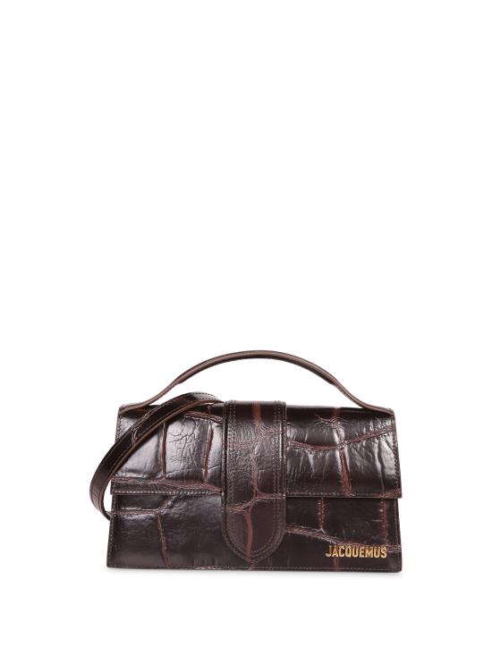 26SS 자크뮈스 라지 밤비노 크로스바디 플랩 백 BAW00007 AC07A16 880 Brown