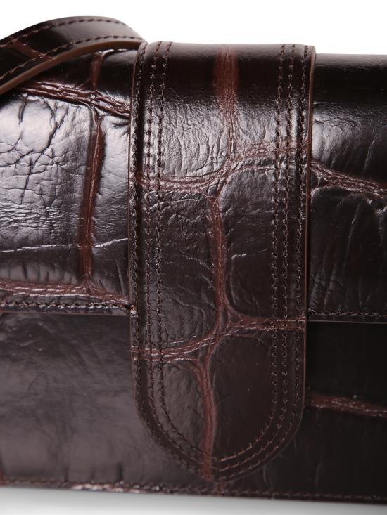 26SS 자크뮈스 라지 밤비노 크로스바디 플랩 백 BAW00007 AC07A16 880 Brown - JACQUEMUS