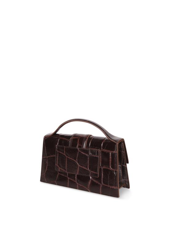 26SS 자크뮈스 라지 밤비노 크로스바디 플랩 백 BAW00007 AC07A16 880 Brown - JACQUEMUS