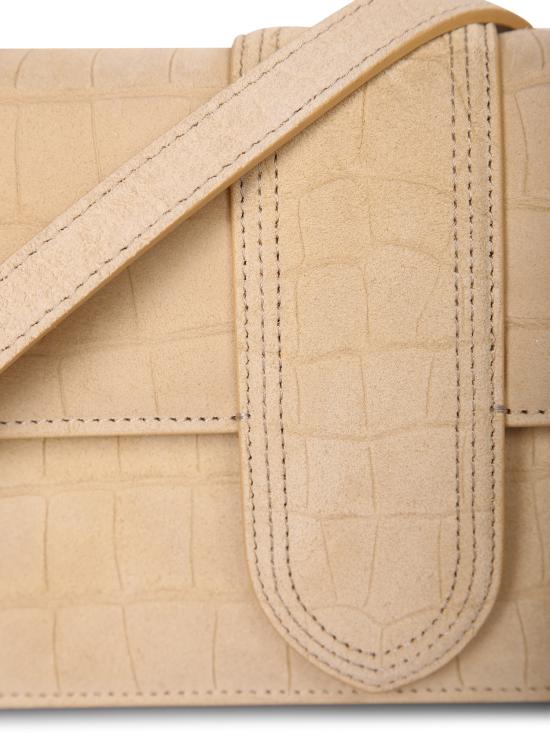 26SS 자크뮈스 라지 밤비노 크로스바디 플랩 백 BAW00007 AC07A17 150 Beige - JACQUEMUS