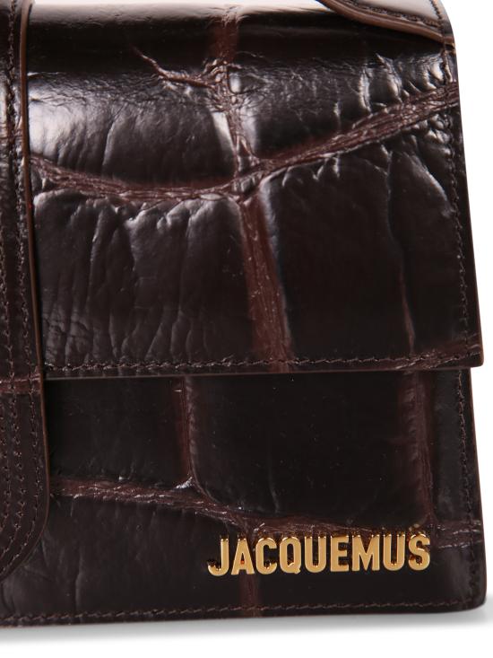 26SS 자크뮈스 라지 밤비노 크로스바디 플랩 백 BAW00007 AC07A16 880 Brown - JACQUEMUS