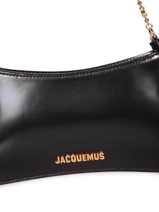 26SS 자크뮈스 쁘띠 비주 체인 숄더백 BAW00404 BC18A01 990 Black - JACQUEMUS