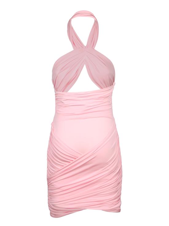 26SS 아멘쿠튀르 숏 원피스 AMS26406 082 Pink - AMEN COUTURE