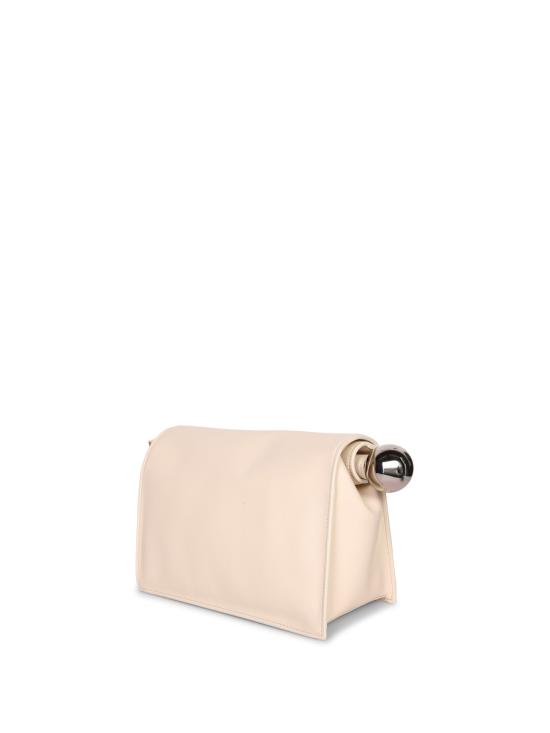 26SS 자크뮈스 론드 까레 클러치 BAW00356 AC27L14 115 White - JACQUEMUS