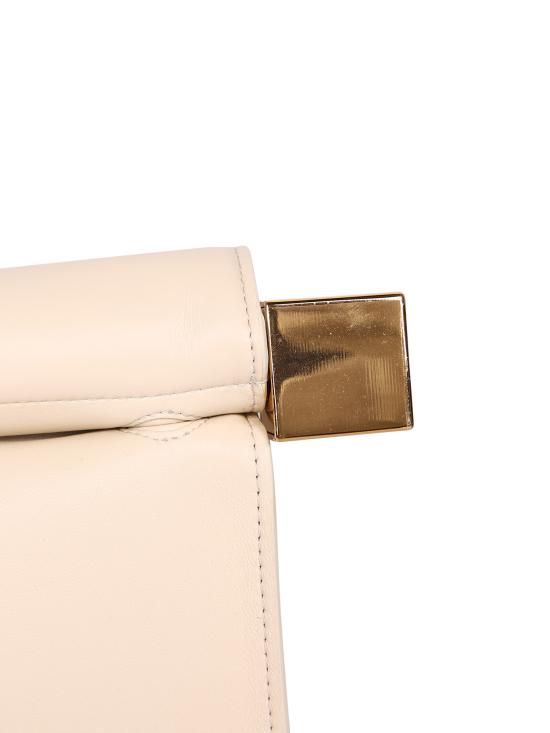 26SS 자크뮈스 론드 까레 클러치 BAW00356 AC27L14 115 White - JACQUEMUS