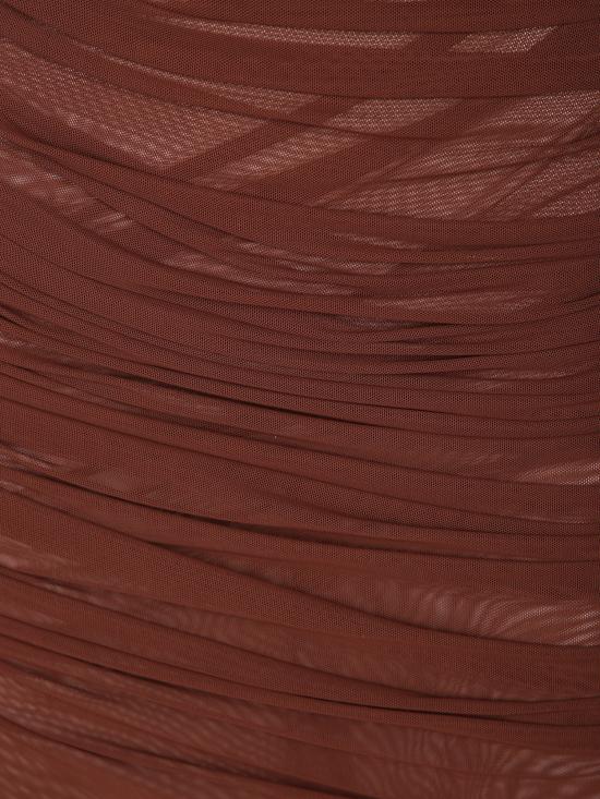 26SS 아멘쿠튀르 롱 원피스 AMS26506 094 Brown - AMEN COUTURE