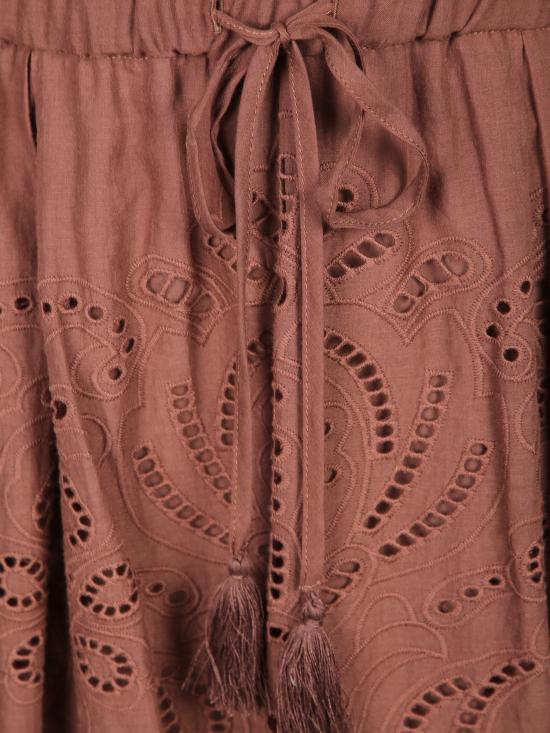 26SS 에르마노 피렌제 미디 원피스 D48EQ028 EN0 MFB24 Brown - ERMANNO FIRENZE