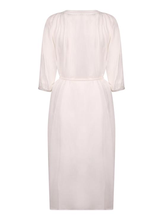 26SS 에르마노 피렌제 롱 원피스 D48EQ040CC E37 MF249 White - ERMANNO FIRENZE