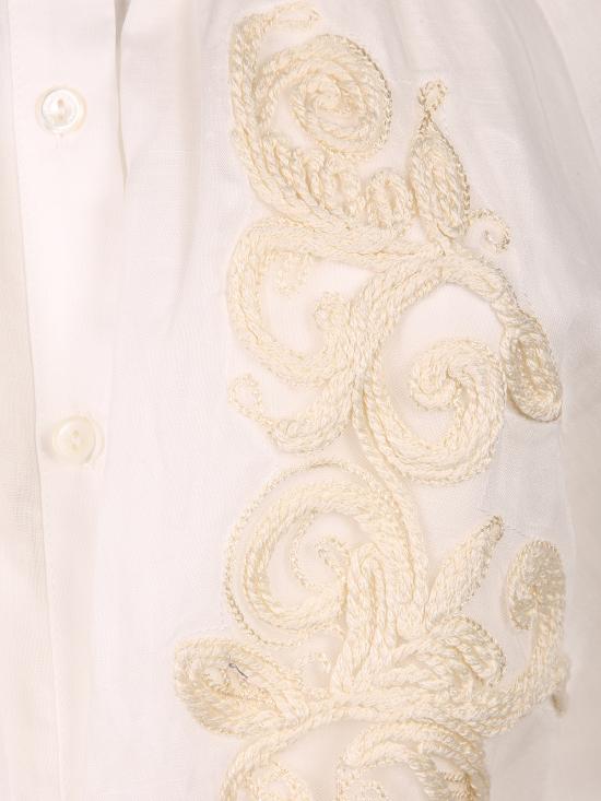 26SS 에르마노 피렌제 롱 원피스 D48EQ040CC E37 MF249 White - ERMANNO FIRENZE