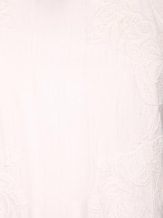 26SS 에르마노 피렌제 롱 원피스 D48EQ058 ES7 MF010 White - ERMANNO FIRENZE