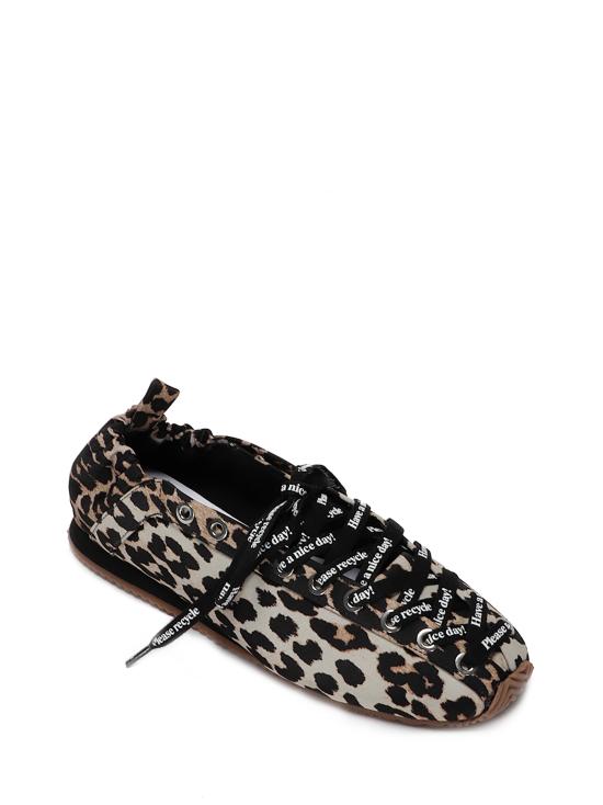 26SS 가니 플랫 슈즈 B1040017 943 Leopard - GANNI