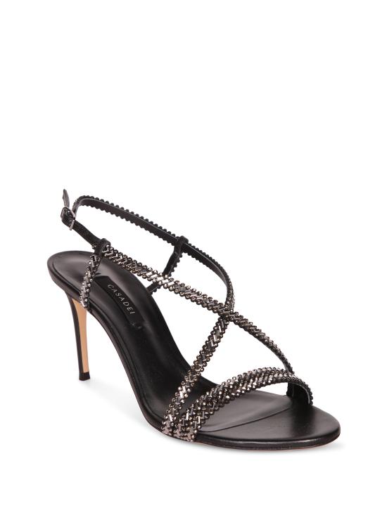 26SS 카사데이 샌들 1L438B0801 53B176 INTERSTELL Black - CASADEI