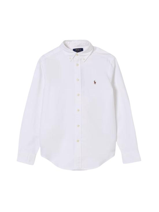 26SS [키즈] 폴로 랄프로렌 셔츠 323 677133 001 WHITE