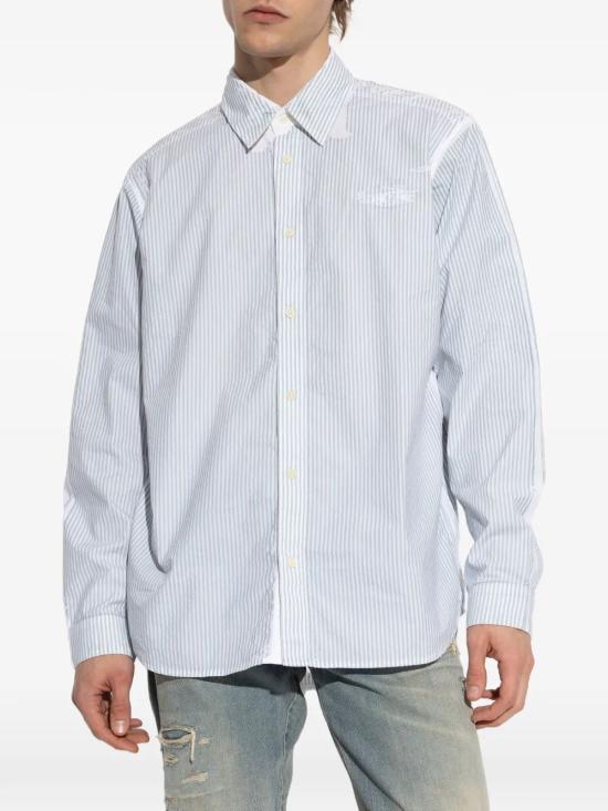 26SS 디젤 긴팔 셔츠 A202110QMBZ 85W BLU - DIESEL