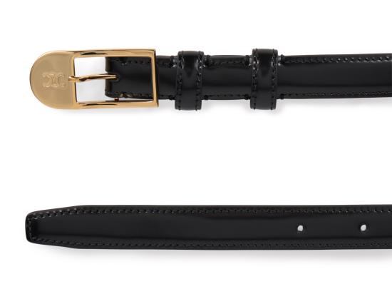 26SS 셀린느 레귤러 벨트 B104O3A01 38NO BLACK - CELINE