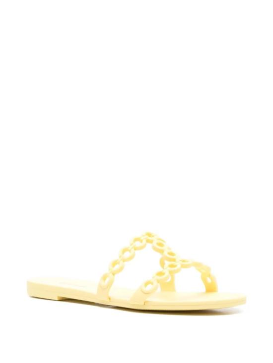 26SS 아쿠아주라 뮬/슬리퍼 ICJFLAS0JLY DIS DAISY - AQUAZZURA