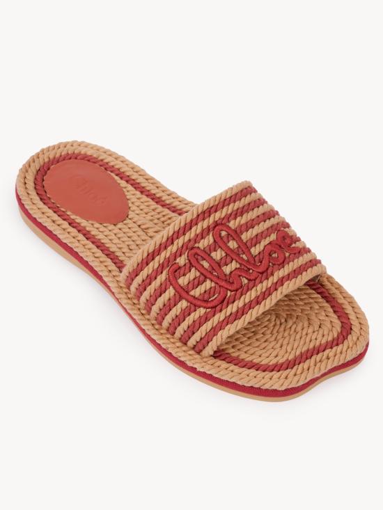 26SS 끌로에 뮬/슬리퍼 CH26U19AXP 527 WOODROSE - CHLOE