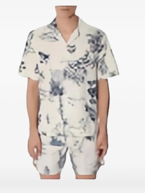 26SS 몽클레어 반팔 셔츠 L10912F00047599GH S07 BLUE - MONCLER