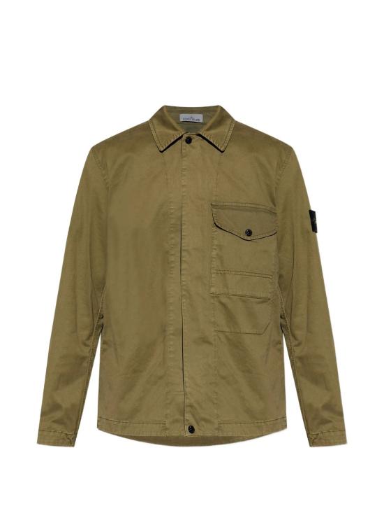 26SS 스톤 아일랜드 긴팔 셔츠 L1S151200001S0004 V015G MILTRGREN