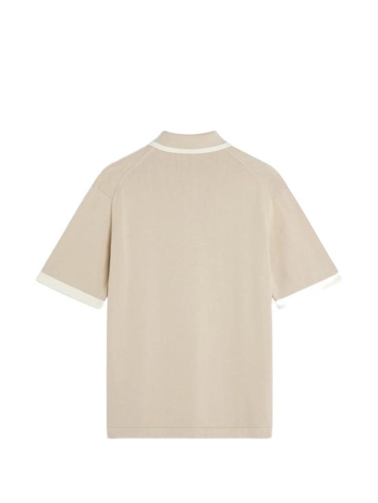 26SS 메종키츠네 코튼 니트 컴포트 폴로셔츠 QM00208KT1135 0429 ROASTALMD - MAISON KITSUNE