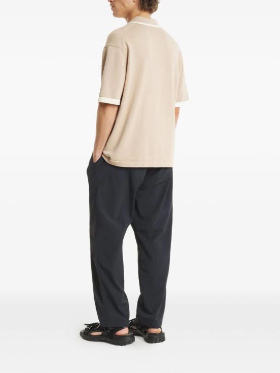 26SS 메종키츠네 코튼 니트 컴포트 폴로셔츠 QM00208KT1135 0429 ROASTALMD - MAISON KITSUNE