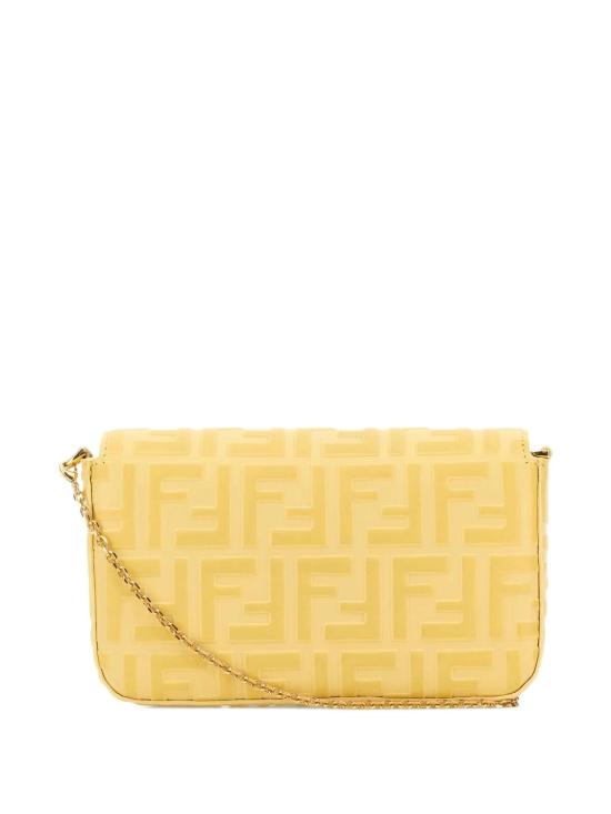 26SS 펜디 FF 다이아몬드 체인 지갑 8M0509ADYM F1NPV SORBETTOOS - FENDI