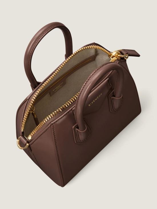 26SS 지방시 안티고나 박스 레더 미니백 BB5148B13A 201 DKBROWN - GIVENCHY