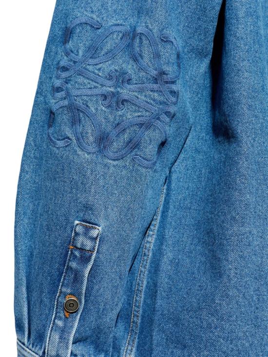 26SS 로에베 데님 셔츠 H526Y1DW27 5475 MID BLUE DENIM - LOEWE