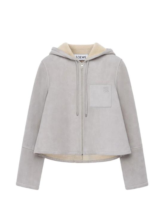 25FW 로에베 자켓 S359Y2SL34 5689 LIGHT GREY MELANGE