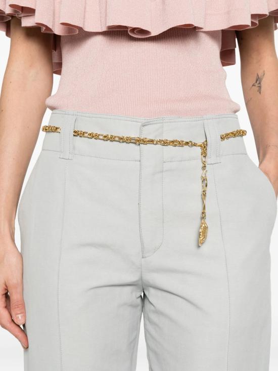 26SS 끌로에 스트레이트 팬츠 CH26UPA04143 01M STORM GREY - CHLOE