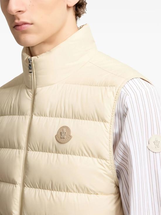 26SS 몽클레어 패딩 조끼 L10911A00097549SK 20A LIGHT BEIGE - MONCLER