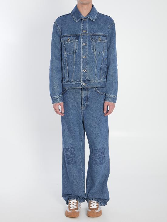 25FW 로에베 긴팔 셔츠 H526Y50W41 5320 JEANS BLUE - LOEWE