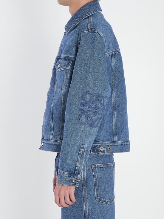 25FW 로에베 긴팔 셔츠 H526Y50W41 5320 JEANS BLUE - LOEWE