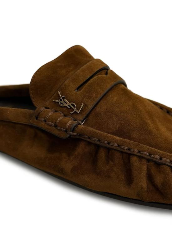 26SS 생로랑 뮬/슬리퍼 85239227DTT 2319 DARK HAVANA - SAINT LAURENT