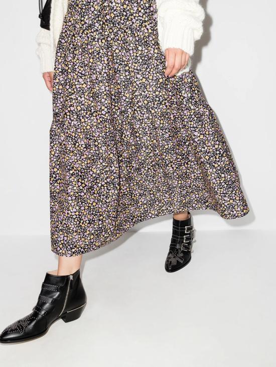 26SS 끌로에 부츠 CHC16A13475 OZY BLACK GOLD - CHLOE