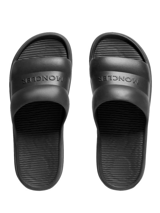 25FW 몽클레어 뮬/슬리퍼 L109B4C00030M8260 999 BLACK - MONCLER