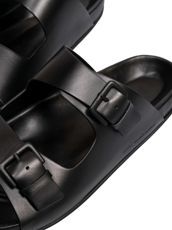 26SS 아미 버클 스트랩 샌들 USV832AL0129 001 NOIR - AMI