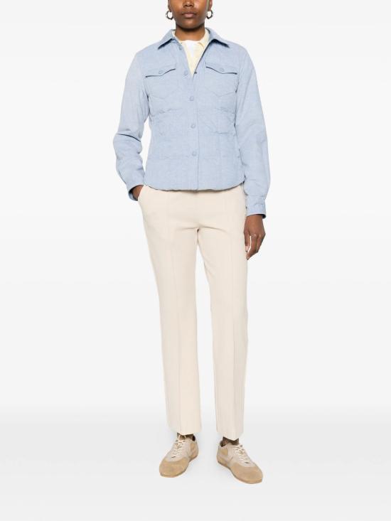 26SS 몽클레어 스트레이트 팬츠 L10938H0000489BB7 080 OPEN WHITE - MONCLER