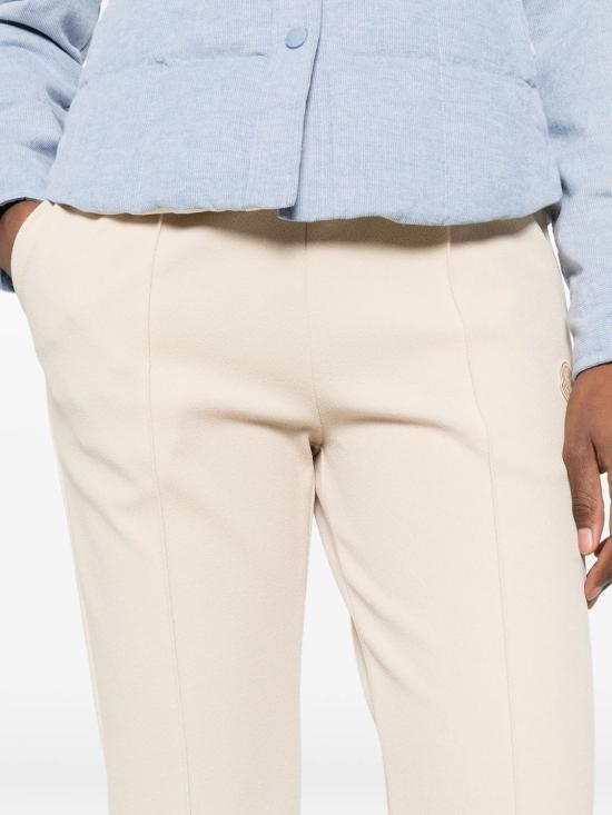 26SS 몽클레어 스트레이트 팬츠 L10938H0000489BB7 080 OPEN WHITE - MONCLER