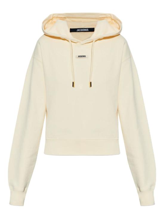 26SS 자크뮈스 르 그로그랭 후드 티셔츠 HOW00247AJ00109 130 LIGHT BEIGE