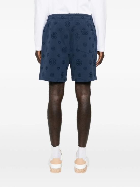 26SS 카사블랑카 숏팬츠 MSP26JTR00305 NAVY LOOPBACK - CASABLANCA