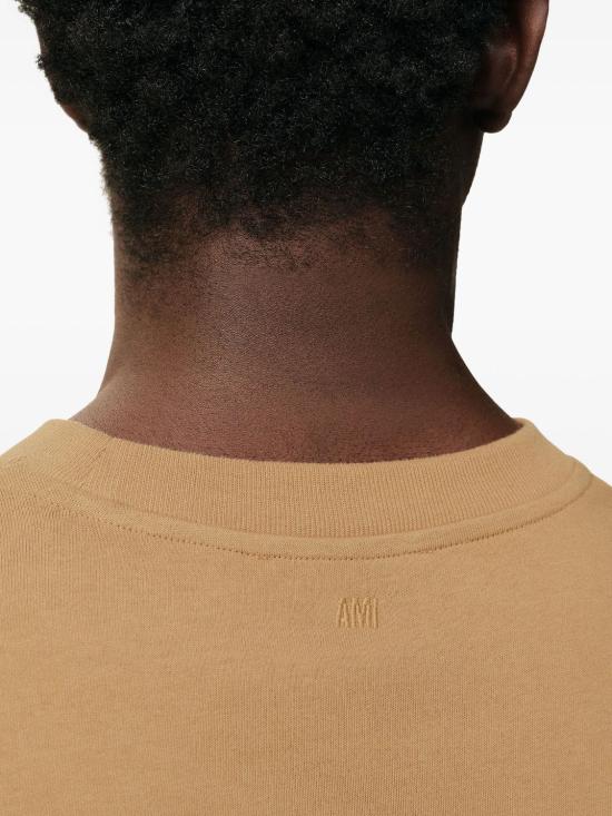 25FW 아미 스웨터 UTS353726 280 CAMEL - AMI