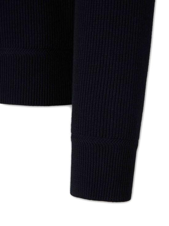 26SS 스톤 아일랜드 리브르 소프프 오가닉 코튼 쿼터 집 스웨처 L1S155100124S00D8 V0020 NAVY BLUE - STONE ISLAND