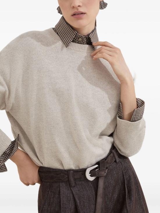 25FW 브루넬로 쿠치넬리 스웨터 M12707300P C9731 - BRUNELLO CUCINELLI