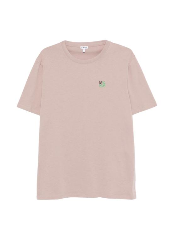 26SS 로에베 반팔 티셔츠 H526Y22XDD 7200 LIGHT PINK