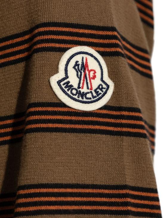 26SS 몽클레어 폴로 티셔츠 L10919A00005M1367 P29 BROWN - MONCLER