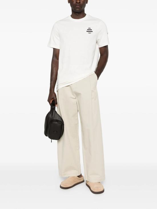 26SS 몽클레어 반팔 티셔츠 L10918C0007189B8U 034 NATURAL - MONCLER